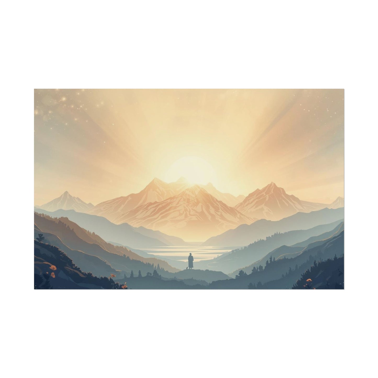 Poster d’Art Décoratif Premium