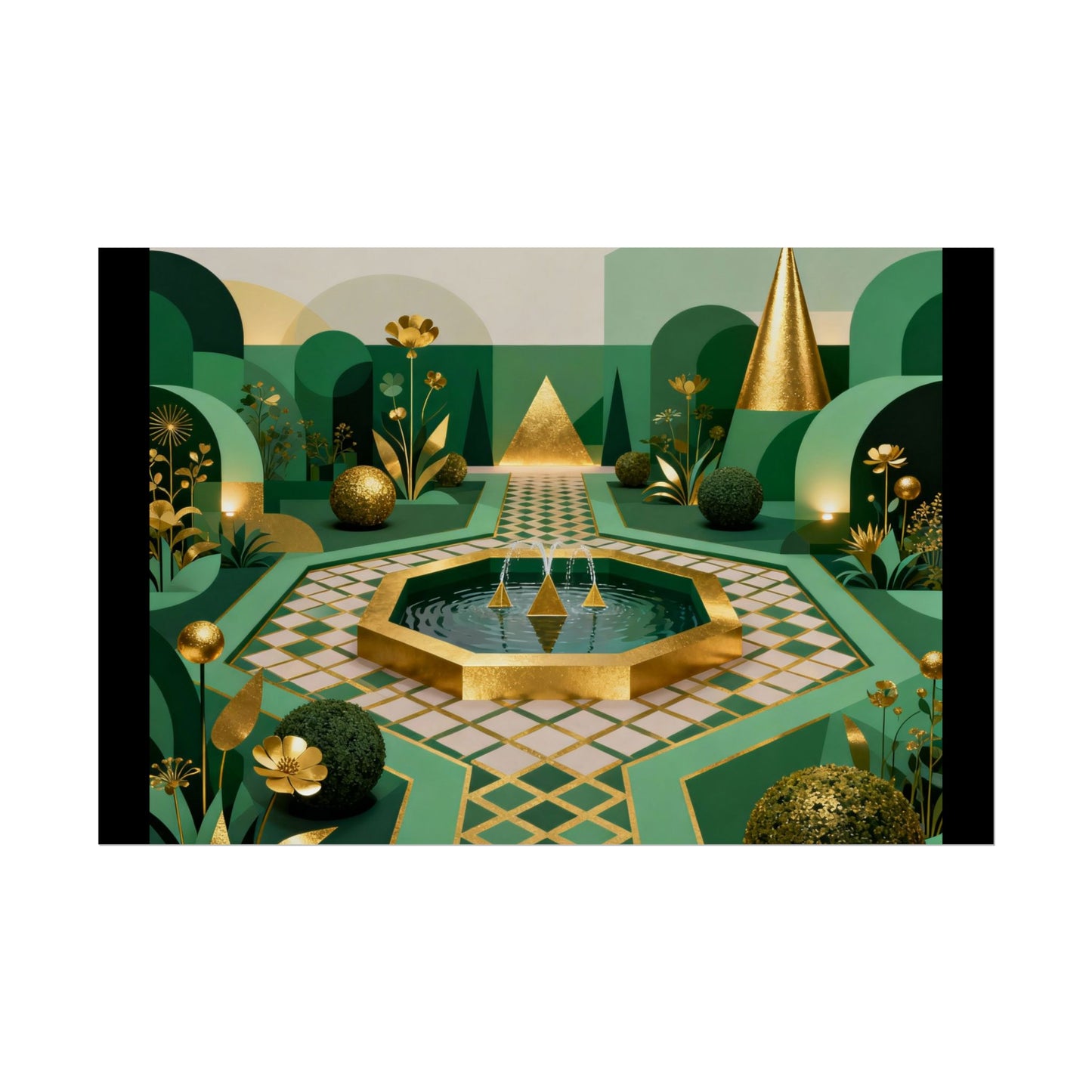 Poster d’Art Décoratif Premium